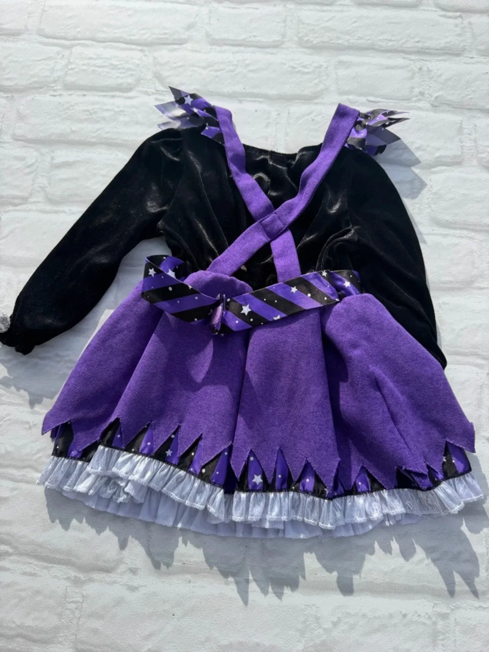 Spirit Purple and Black Moonlit Witch Pinafore Dress - Picture 4 of 7